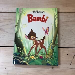 Walt Disney Gallery Books NEW Vintage 1980s Bambi Hardcover Children's Book